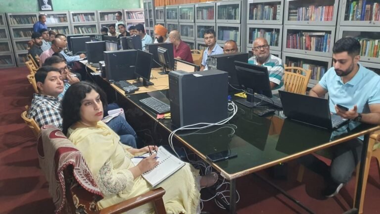 Department of Archives, Archaeology and Museums to go paperless: Sidhae-Office training program conducted at Jammu