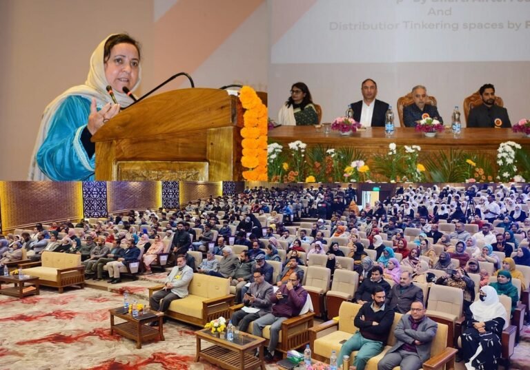 Sakeena Masood addresses Children’s Day celebrations at SKUAST Kashmir
