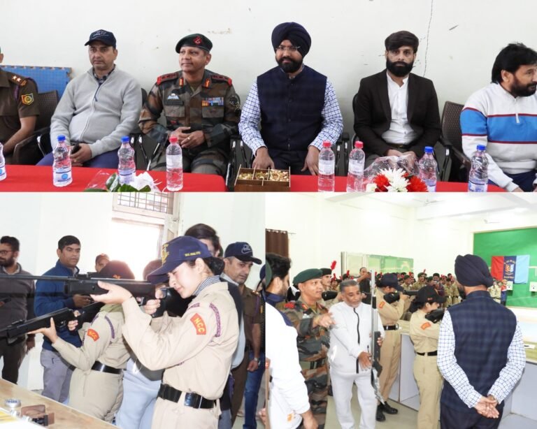 DC encourages youth participation at NCC Rifle Shooting event in Doda