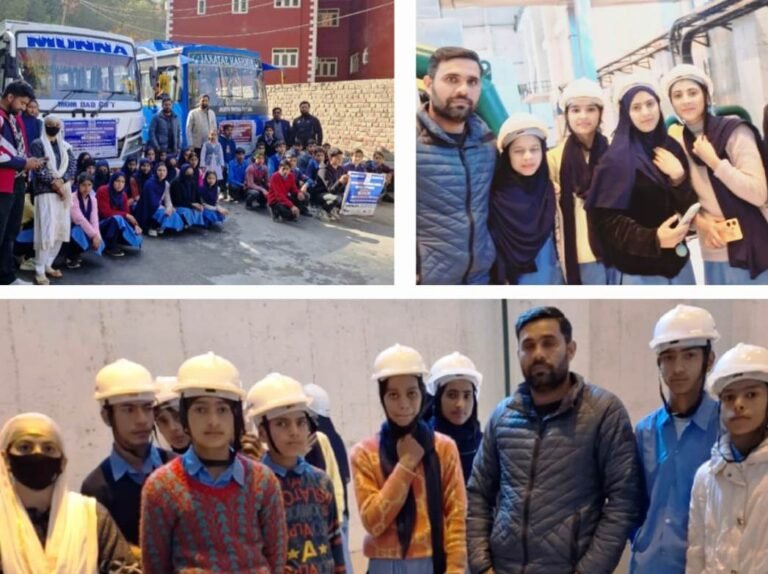 Gandoh students gain hands-on experience at Hydroelectric Power Project