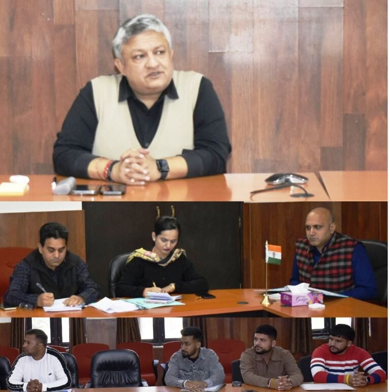 DC discusses roadmap with stakeholders to boost adventure tourism in district Reasi