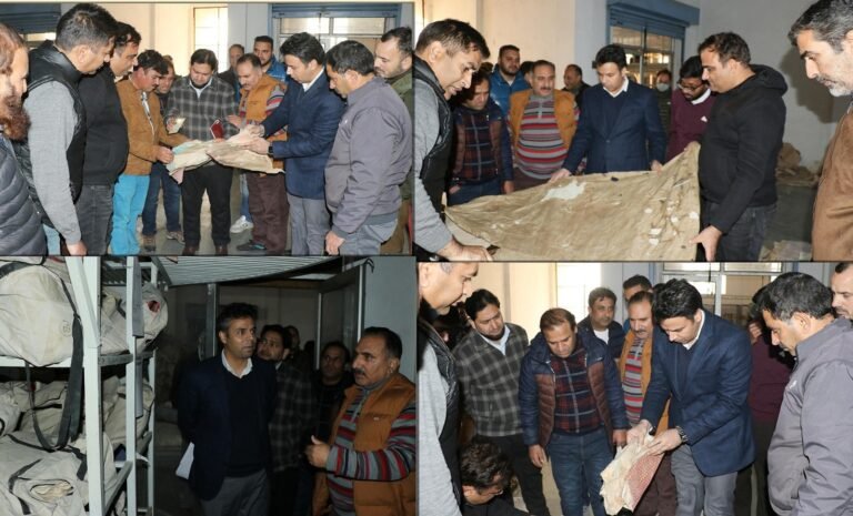 DC Srinagar inspects District Record Room and Central Record Room Complex BeminaDirects for timely completion of verification & digitization of records to ensure better land record management in District