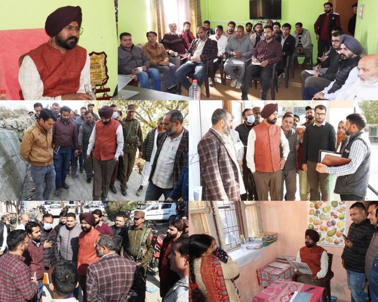 DC Doda tours Bhagwah area; Redresses people’s grievances