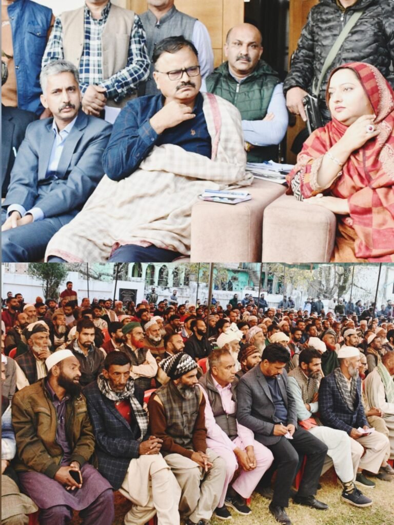 Rana conducts extensive tour of far off areas of RajouriInteracts with locals, reviews developmental activities