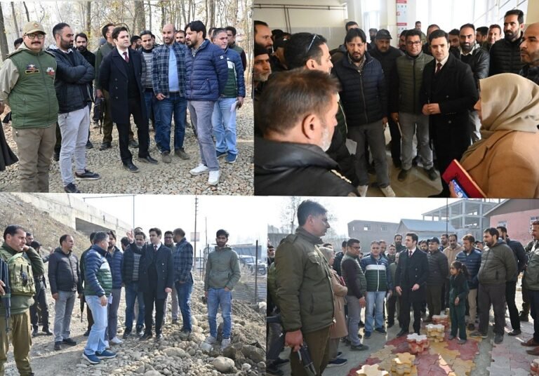 DC Kulgam reviews progress on Developmental Projects in Qaimoo