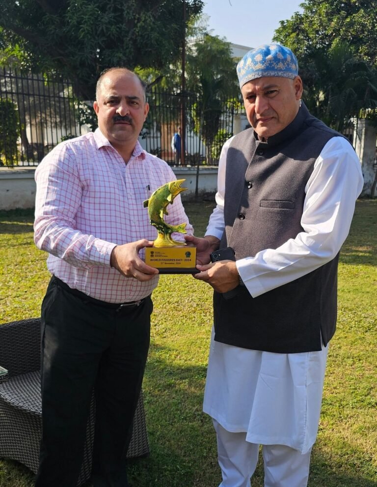 APD Minister lauds Fisheries Department for earning national level recognition