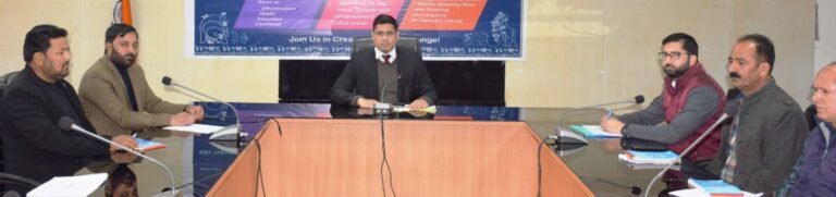 DDC reviews working of FCS&CA Department Poonch