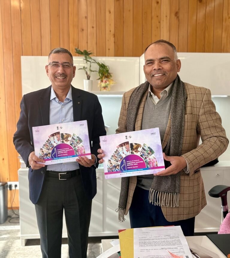 CEO launches Coffee Table book on electoral activities for Samba district