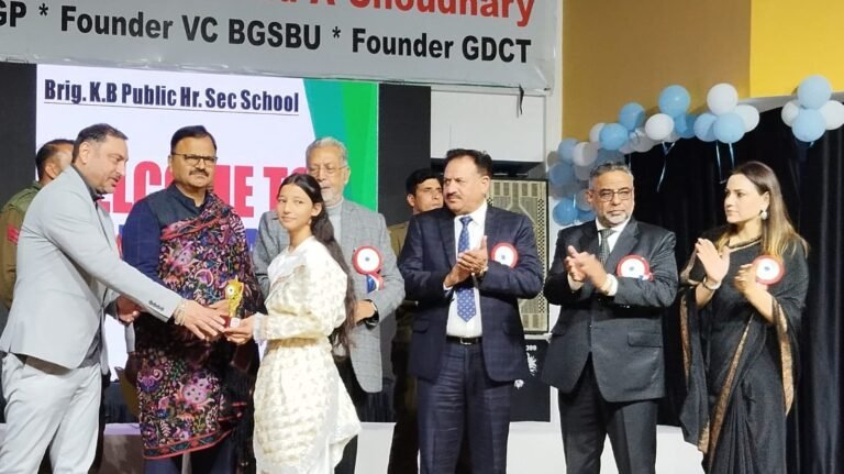 Rana lays foundation stone for VTC, playground upgradation at KB Public School