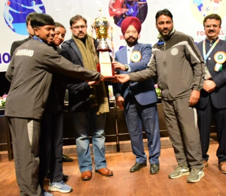 Satish Sharma declares the 68th National School Games 2024-25 closed