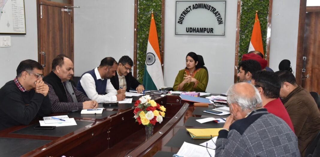 DC reviews heritage site restoration and Phase-III Project identification in Udhampur
