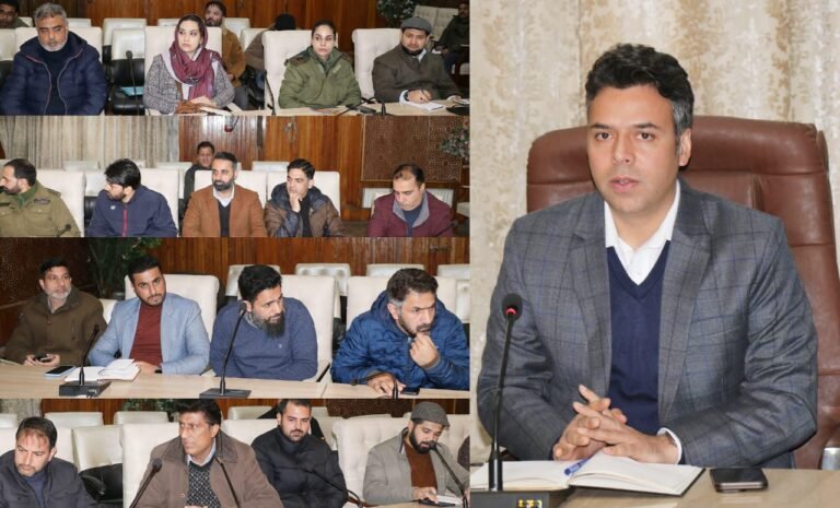 DC Srinagar finalizes arrangements for holy month of Ramadan