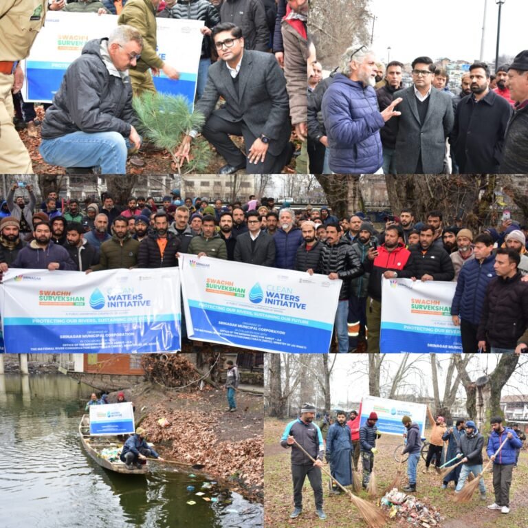Srinagar Municipal Corporation intensifies Public Awareness Events on River Conservation