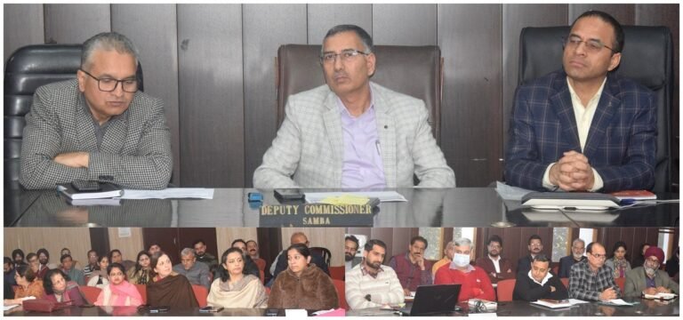 DC Samba reviews progress on PM Surya Ghar Muft Bijli Yojana