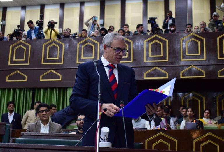 CM Omar Abdullah tables Economic Survey Report-2024-25 in LA