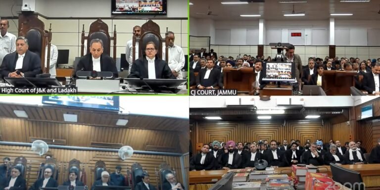 J&K, Ladakh High Court holds Full Court reference to condole demise of Advocates