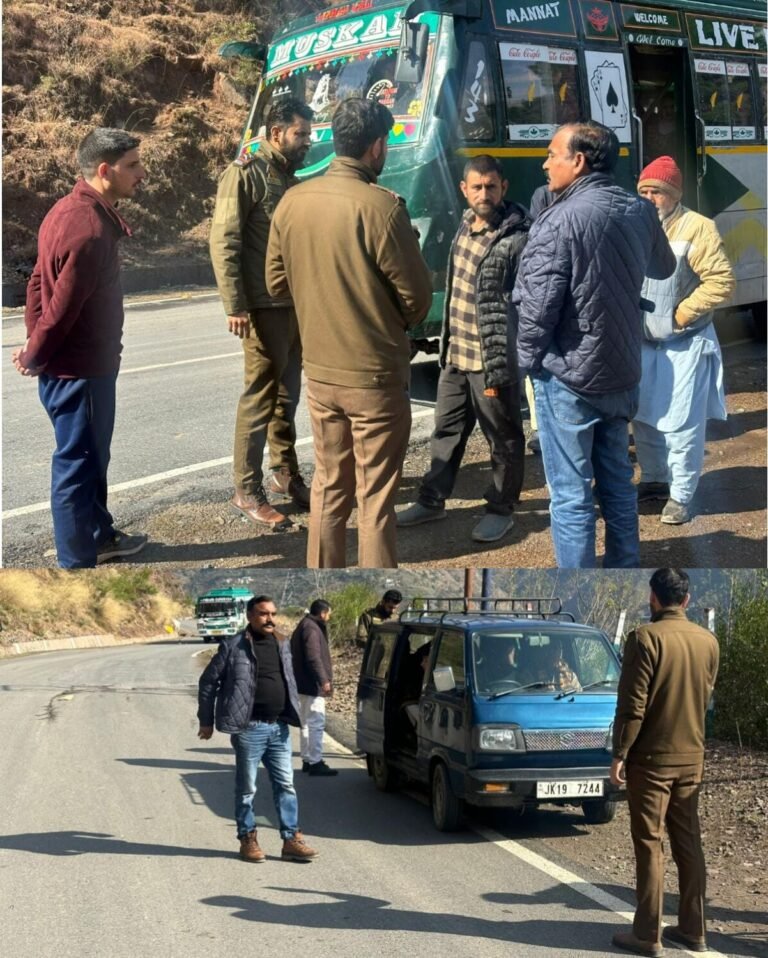 Motor Vehicles Department Ramban intensifies action against traffic Violators