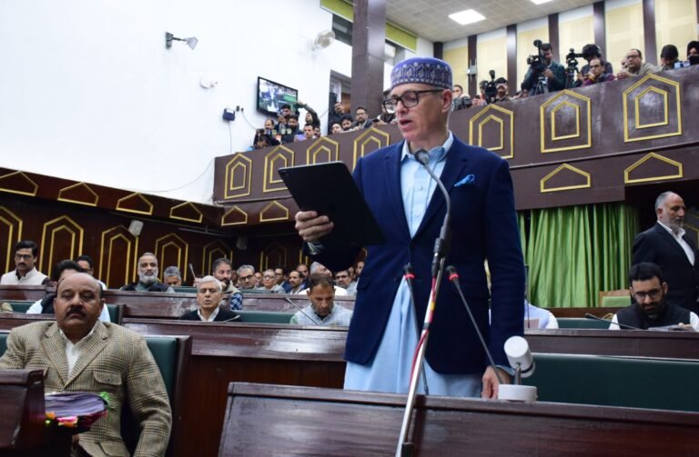 Chief Minister Omar Abdullah presents his maiden budget, unveils key welfare initiatives