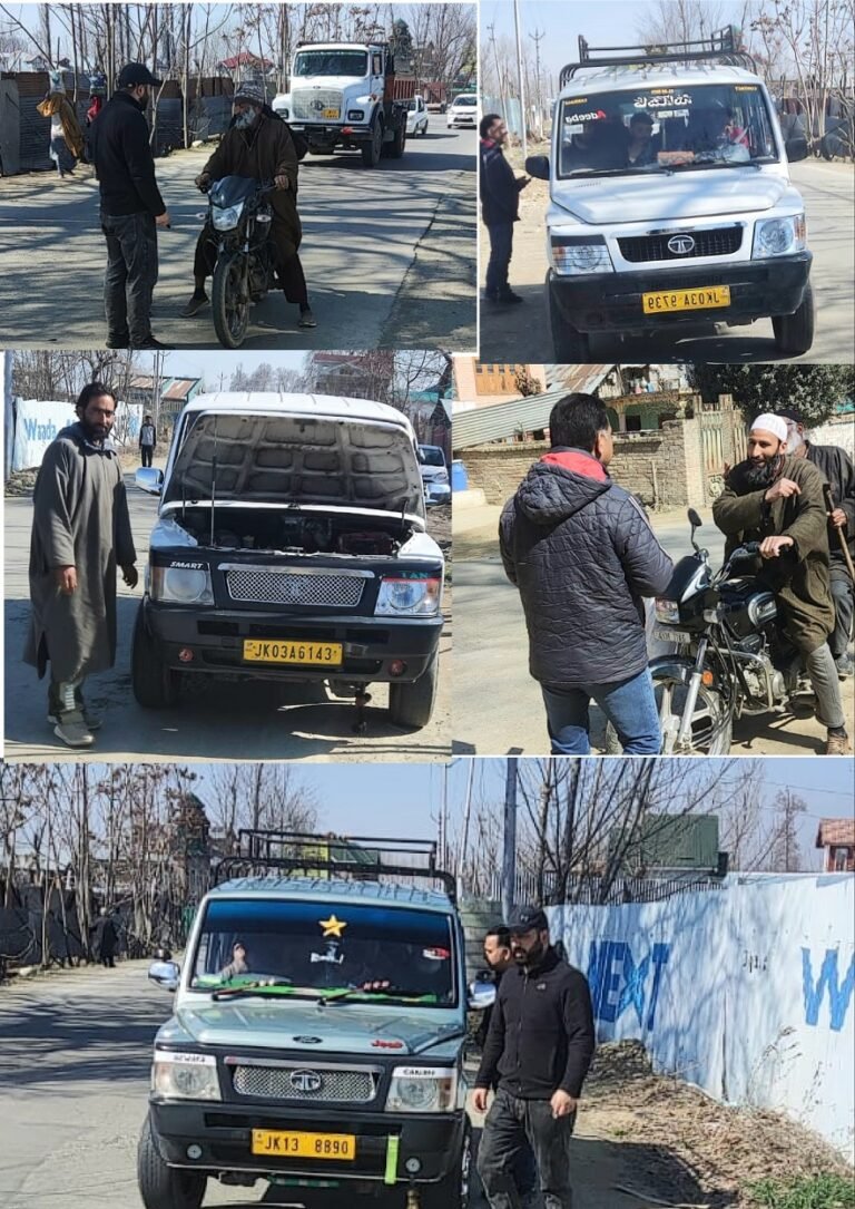 ARTO Pulwama conducts enforcement drive