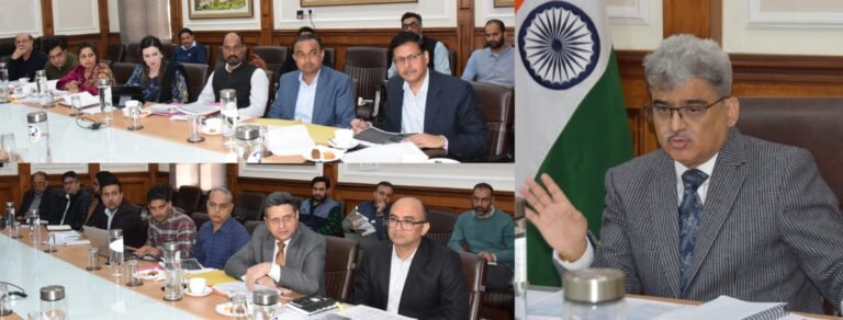 CS Atal Dulloo reviews relief, rehab measures being extended to different migrant categories