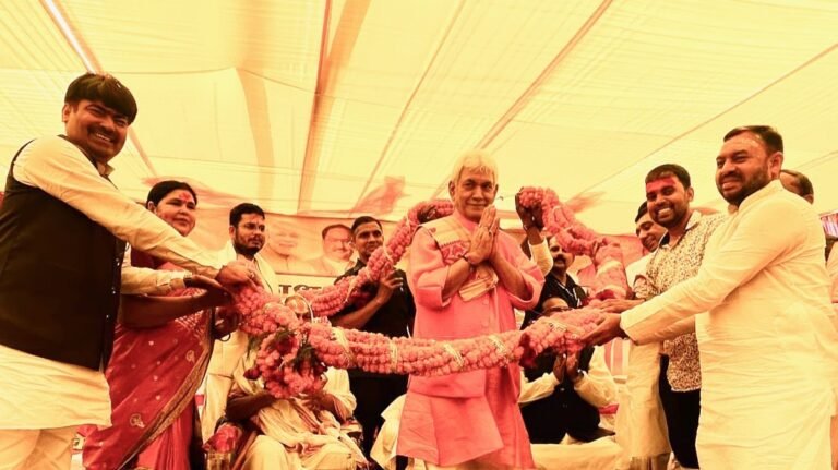 LG attends ‘Holi Milan Samaroh’ at Sendhwa, Jehanabad