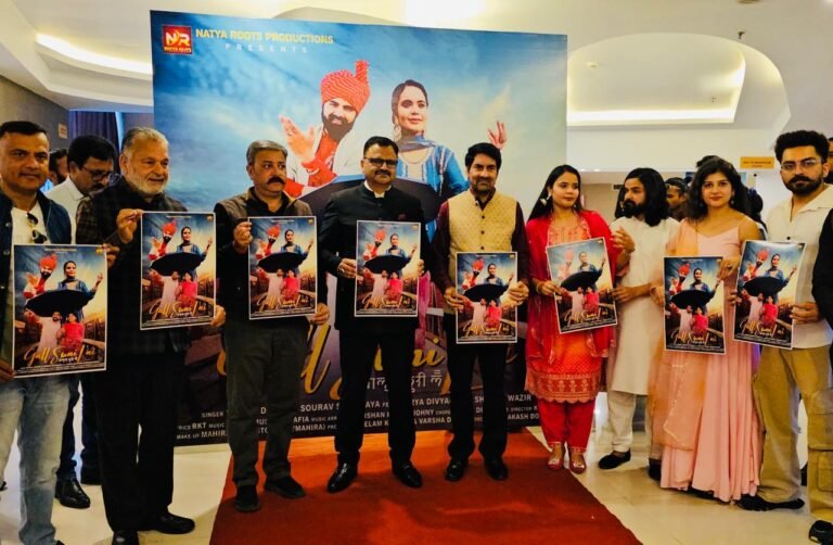Javed Rana releases Dogri song “Gall Suni Lai” at Platinum Cinemas, Jammu