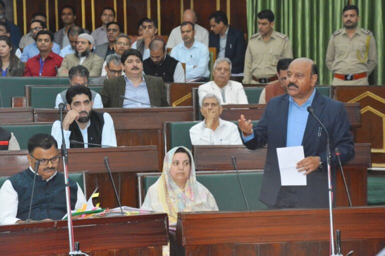 Deputy Chief Minister Tables Bill to Amend J&K GST Act, 2017