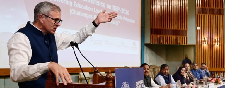CM Omar advocates holistic implementation of NEP, urges educators to empower learners