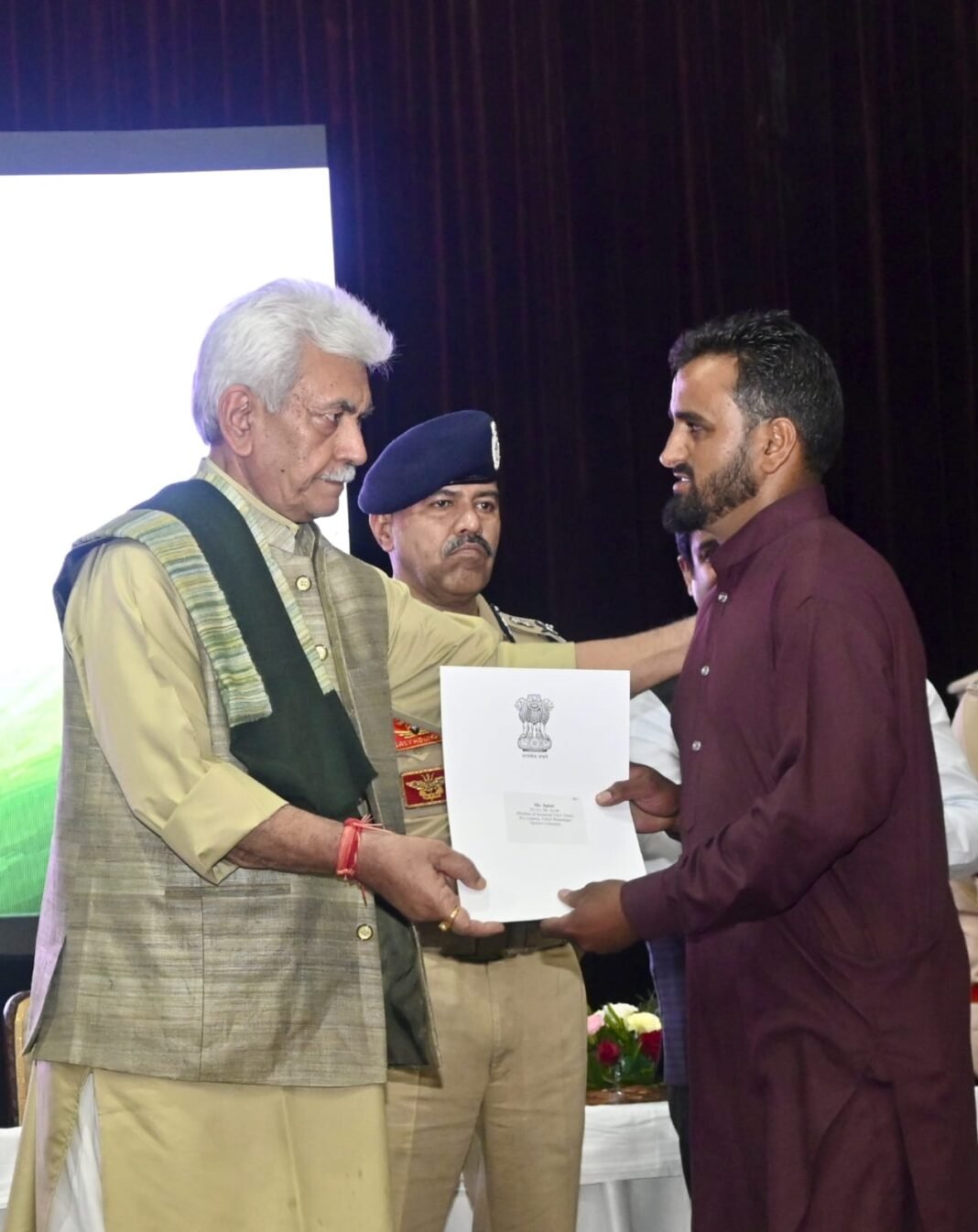 LG Manoj Sinha hands over appointment letters to 80 NoKs of terror victims in Jammu