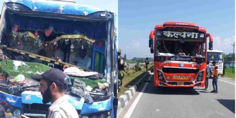 Over 10 Amarnath devotees injured after 3 vehicles collide in Kulgam