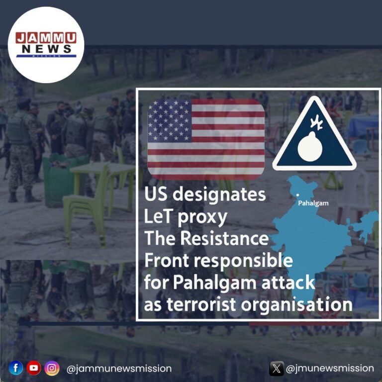 US designates The Resistance Front as terrorist organisation