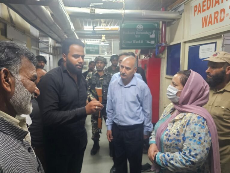 Sakeena Itoo conducts midnight inspection of JVC Hospital Bemina