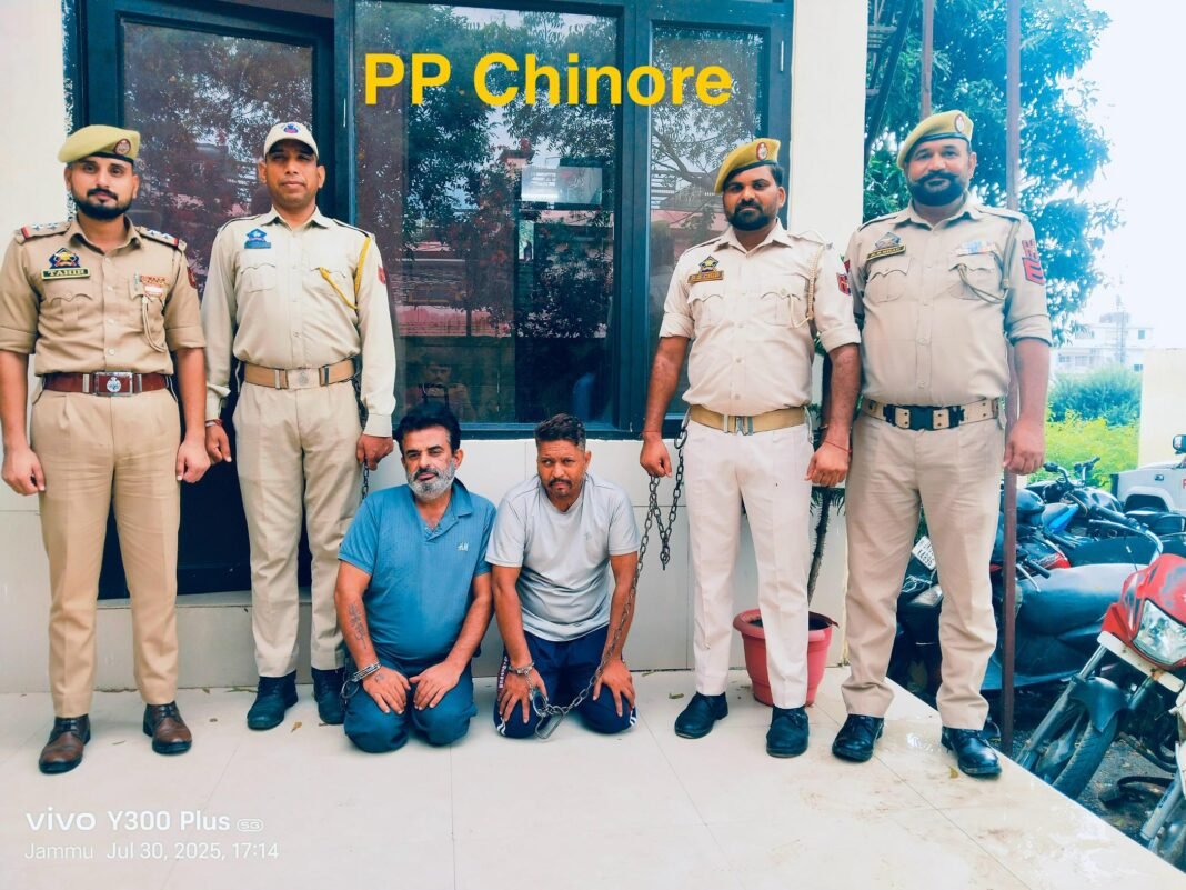 Jammu Police solves chain snatching case in Chinore