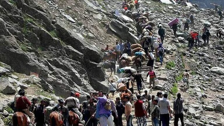 Shri Amarnathji Yatra resumes after day-long suspension; yatra crosses 2.5 L mark