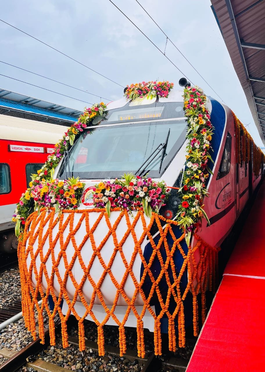 Vande Bharat Express from Shri Mata Vaishno Devi Katra to Amritsar inaugurated