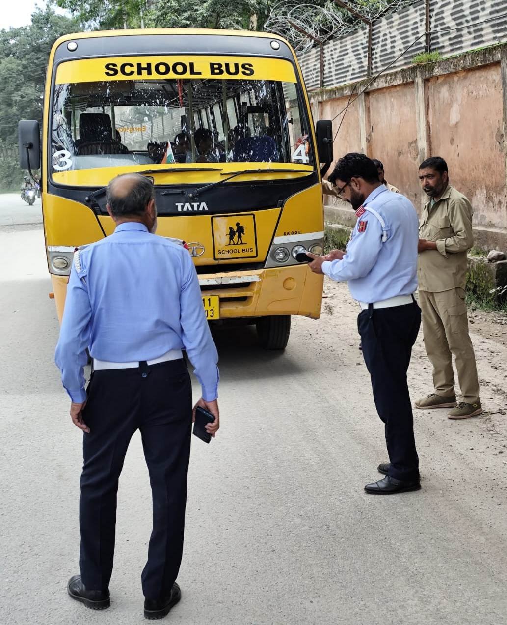 Traffic Police Rural Jammu launches special drive against overloading, violations in Samba, Kathua