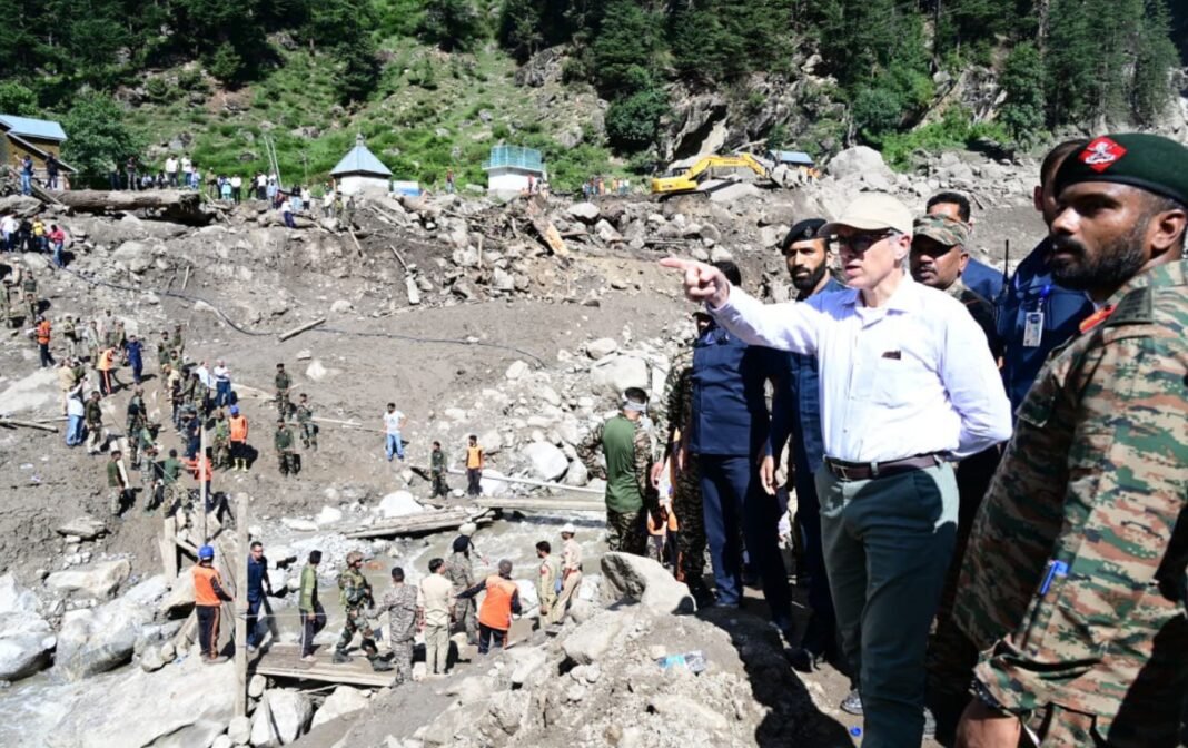 CM Omar Abdullah announces ex-gratia relief for Kishtwar cloudburst victims