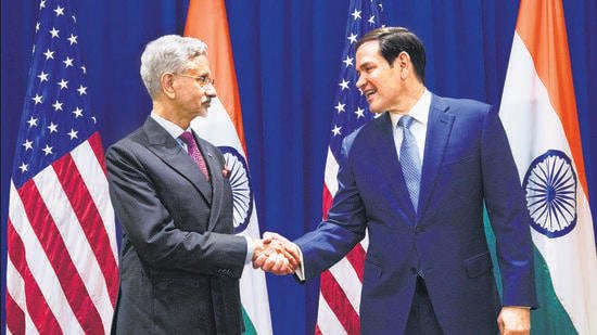Jaishankar, Piyush Goyal meet US officials to steady ties