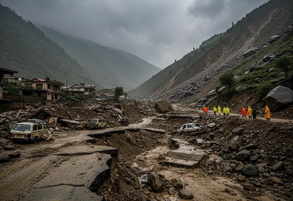 Rain, cloudbursts, and landslides… 152 deaths in a year, over 21,000 structures destroyedJNM journalist Hardeep Jamwal, JammuLast year, natural disasters wreaked such devastation in Jammu and Kashmir that the entire state will continue to suffer its scars for a long time. A total of 152 people died and 179 were injured in heavy rains, cloudbursts, and landslides. According to government figures, over 21,000 structures were damaged, mostly residential houses. In addition, 1,515 cattle were also killed.A report from the Department of Disaster Management, Relief, Rehabilitation, and Reconstruction indicates that of the total fatalities, 151 were from the Jammu division and one from the Kashmir division. The deceased included approximately 100 pilgrims who lost their lives in August in incidents in Chishoti village in Kishtwar district and on the Vaishno Devi shrine pilgrimage route in Reasi district.On August 14, a horrific cloudburst in Chishoti killed 63 people, injured many more, and left 30 missing. Subsequently, on August 26, a landslide on the Vaishno Devi route, triggered by incessant rain, killed 32 people and injured 20 others.