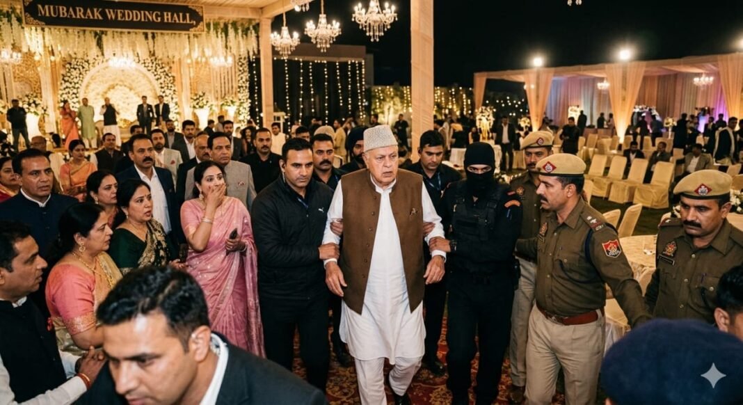 Investigation into the firing incident against Farooq Abdullah intensified, a seven-member Special Investigation Team was formed.