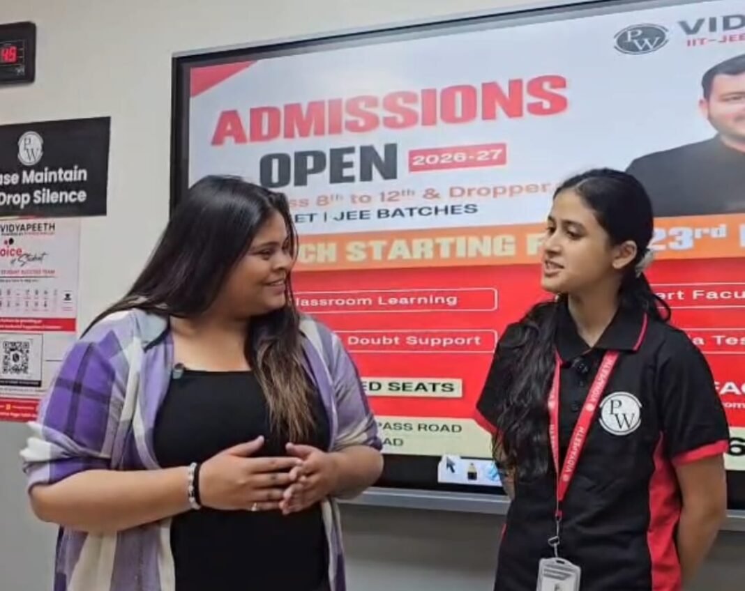 Jammu and Kashmir’s daughter, Rutvi, achieves feat, securing second place in the female category in the JEE Mains