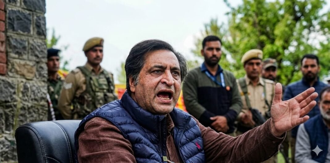 Security becomes a political weapon! Sajjad Lone’s Major Attack: “Security Wasn’t Provided Even for My Father’s Funeral”