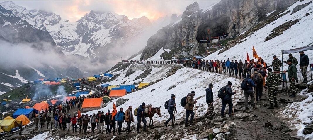 Preparations for the Amarnath Yatra 2026 are in full swing, with registration expected from April 15th; the pilgrimage may begin in July.