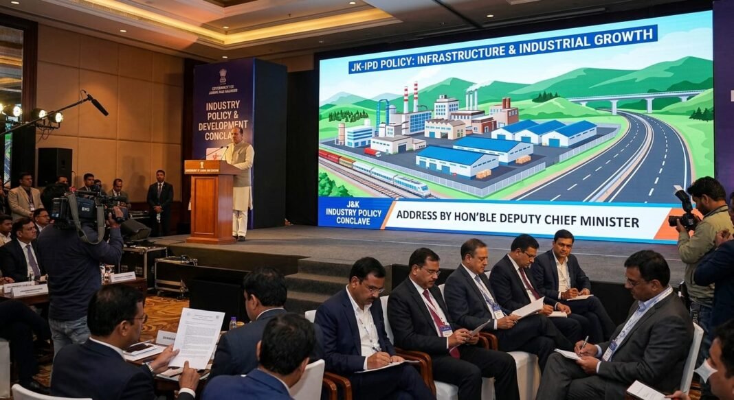 Industries in Jammu and Kashmir will receive a boost, with the government creating a conducive business environment.