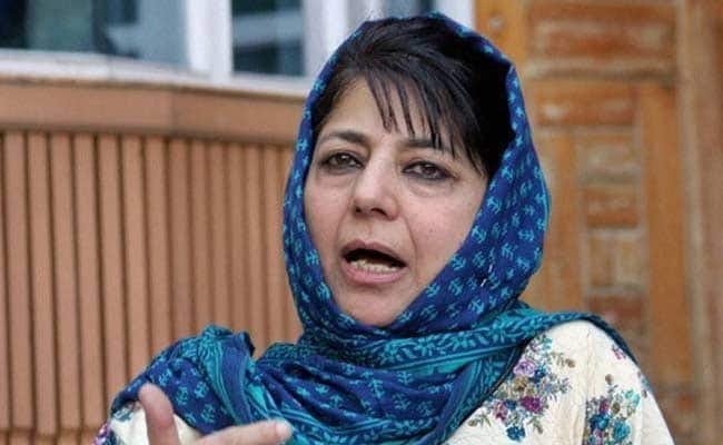Dialogue with Pakistan is the only solution to the Kashmir issue: Mehbooba Mufti
