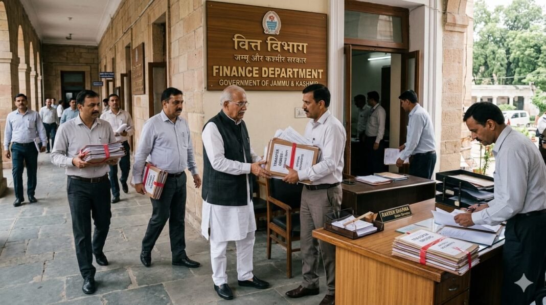 Major administrative reshuffle in the Finance Department, 117 accounting and treasury officers transferred