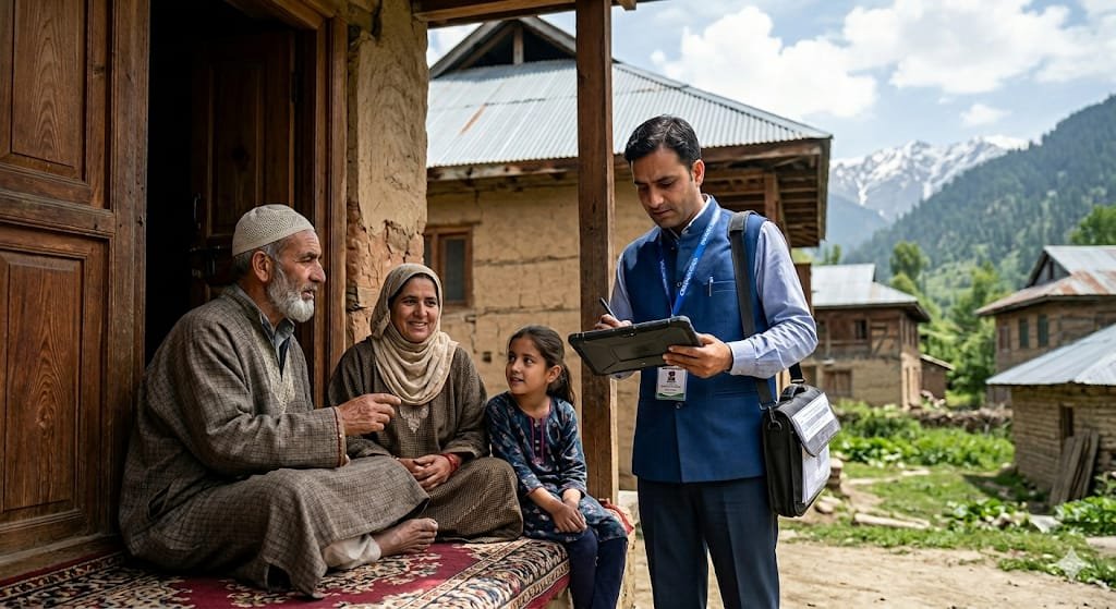 The self-enumeration portal in Jammu and Kashmir will close tonight, and enumerators will visit homes from June 1st.