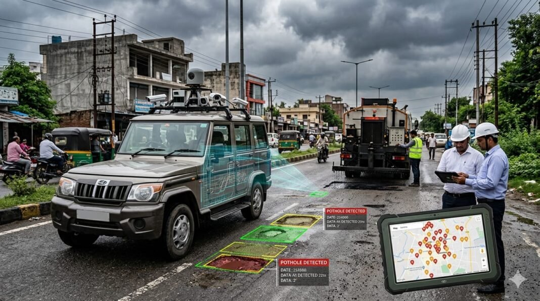 Jammu’s Roads to be Monitored by AI; Immediate Action on Potholes