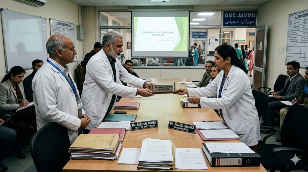 All Heads of Departments to Change in Jammu and Kashmir Medical Colleges