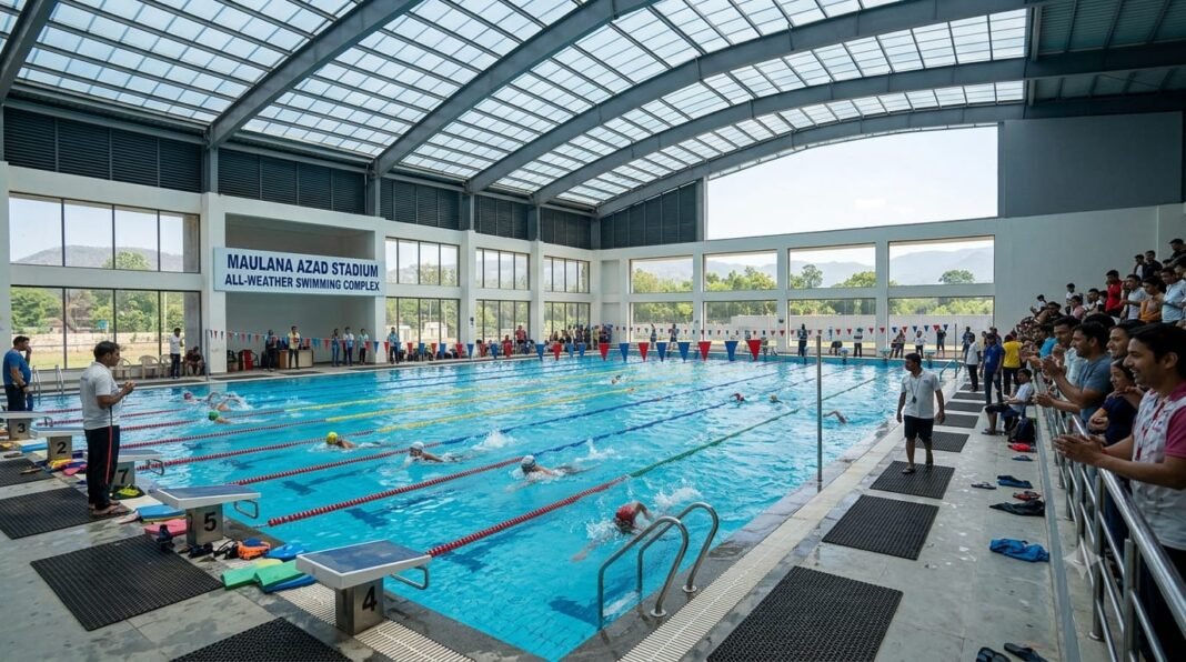 Winter and summer will no longer be a barrier, swimming will be available year-round at the MA Stadium.